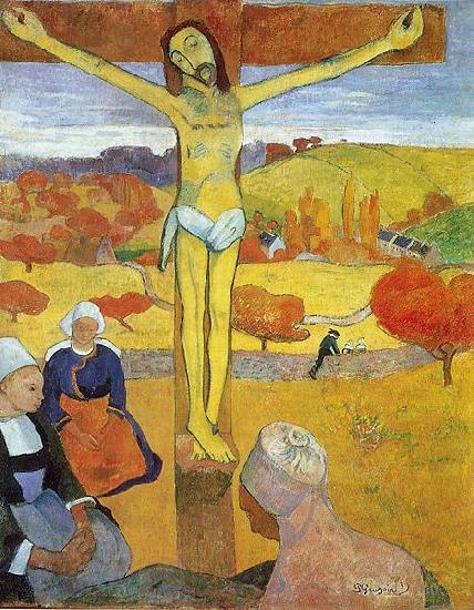 Paul Gauguin The Yellow Christ Spain oil painting art